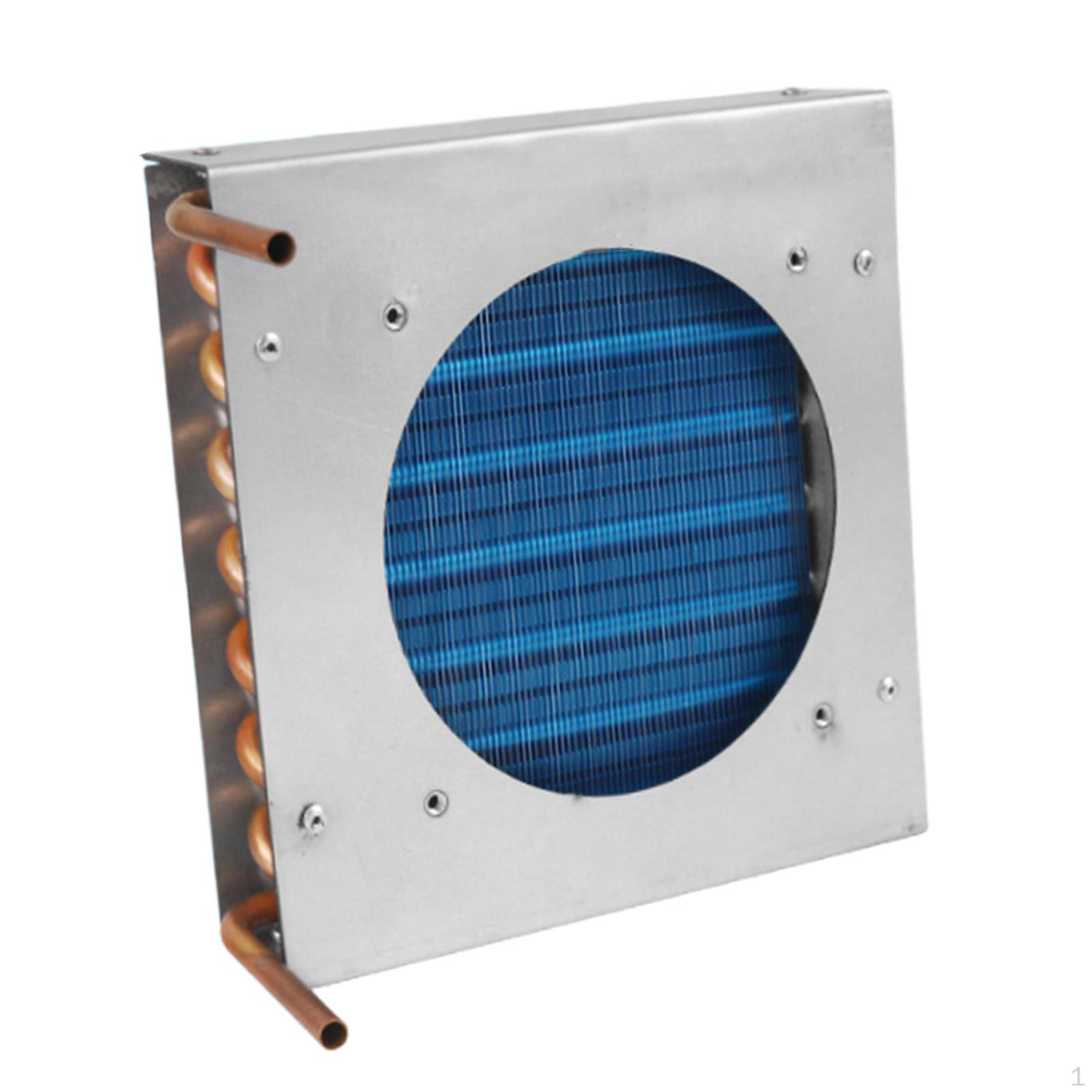 

Конденсатор для холодильника Радиатор с воздушным охлаждением Высокопроизводительный Компактный Эффективный Трубчатый 17.5cmx3.5cmx17.5cm