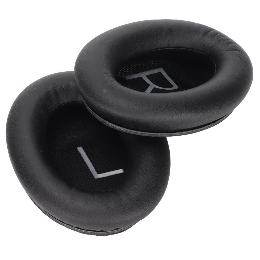 Replacement Ear Pads Protein Leather and Foam Ear Pads Cushion for QC45 Wireless Headset