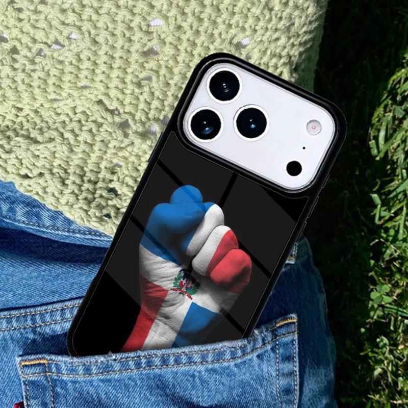Dominican Republic Flag Phone Case Cover Compatible with for IPhone 17air 16e 15 14 13 12 11Pro Max 17 Air