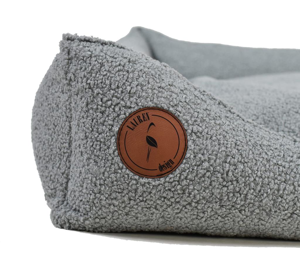 Cezar Sofa Gray Boucle - 60Cm X 50Cm