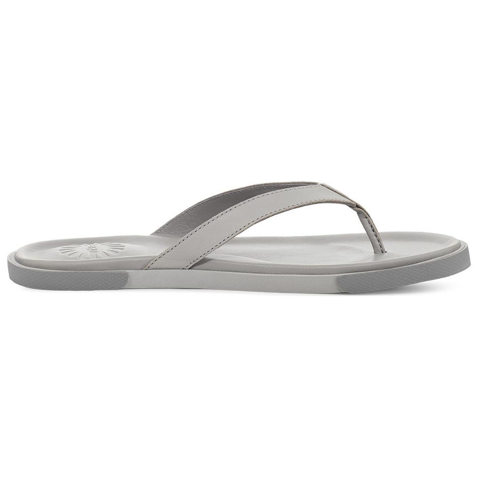 UGG Comfortable Classic Rubber Sole Flip Flops Men Footwear Gray 1132739-SEL