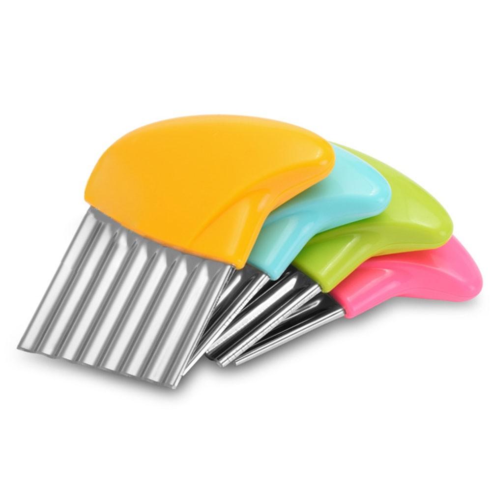 Coupe-pomme de terre ondulé, coupe-froissage de cuisine froissé