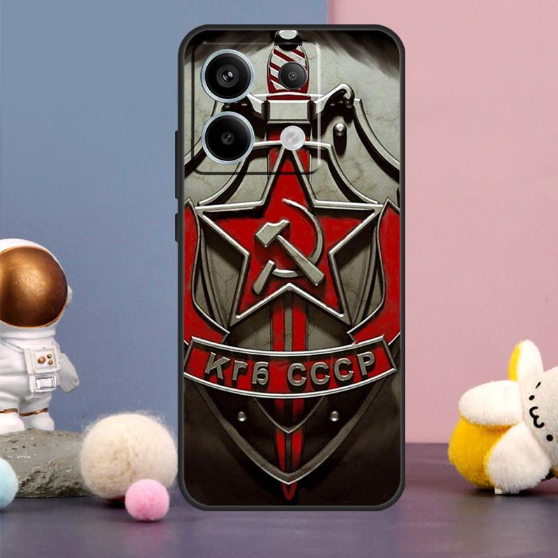 

CCCP Soviet Union Russia Case For Xiaomi Redmi Note 13 Pro 12 11 9 10 9S 10S 11S 12S Redmi 12 13 10C 12C 13C Cover Redmi Note 13ProPlus