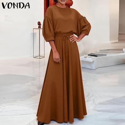 Elegant Women Outfits Puff Sleeve Blouse and Skirts Casual Summer Two Piece Suit Sets