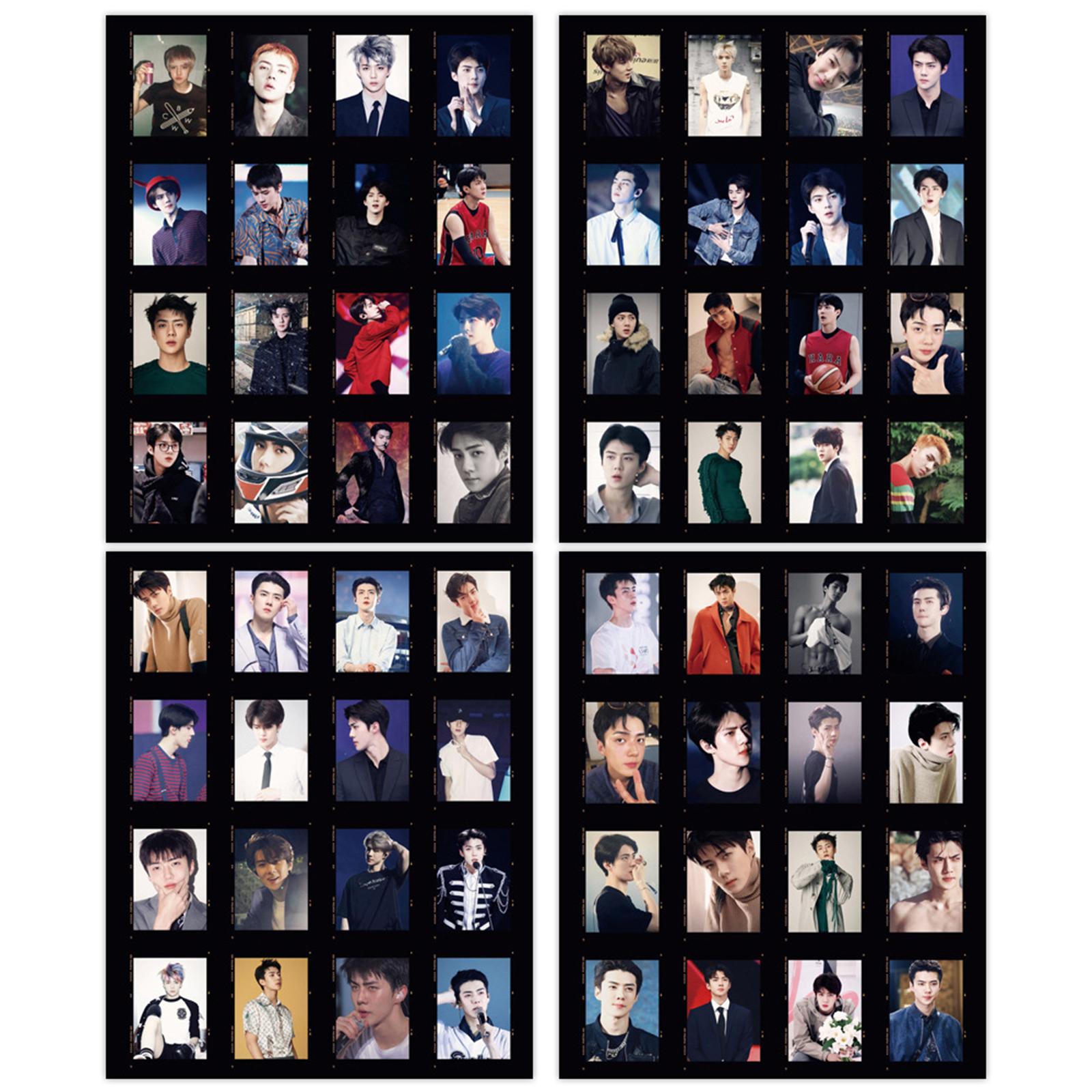 

64 Наклейки с фотографиями персонажей, Настенное украшение, Подходит в качестве подарка для друзей One Size