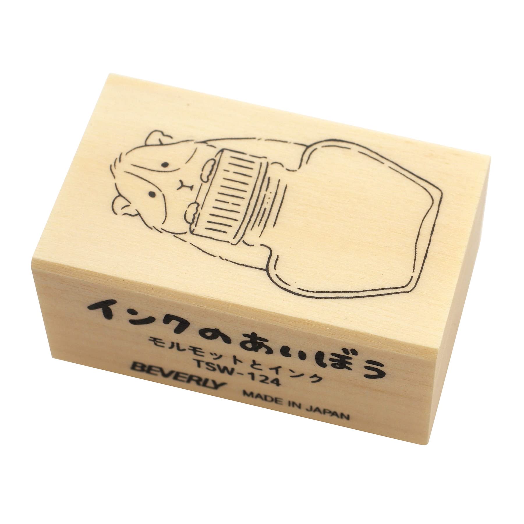 

Beverly Hanko Stamp Ink Lover Guinea Pig and Ink TSW-124