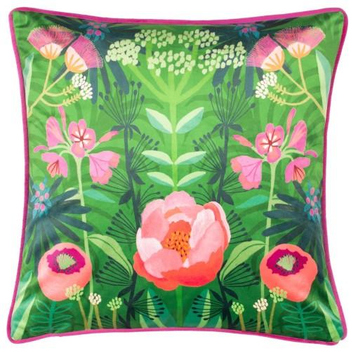 Kate Merritt Spring Blooms Illustration Cushion Cover