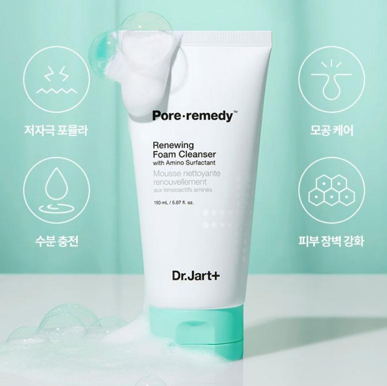 [Dr.Jart] Pore Remedy Renewing Foam Cleanser With Amino Surfactant 150ml