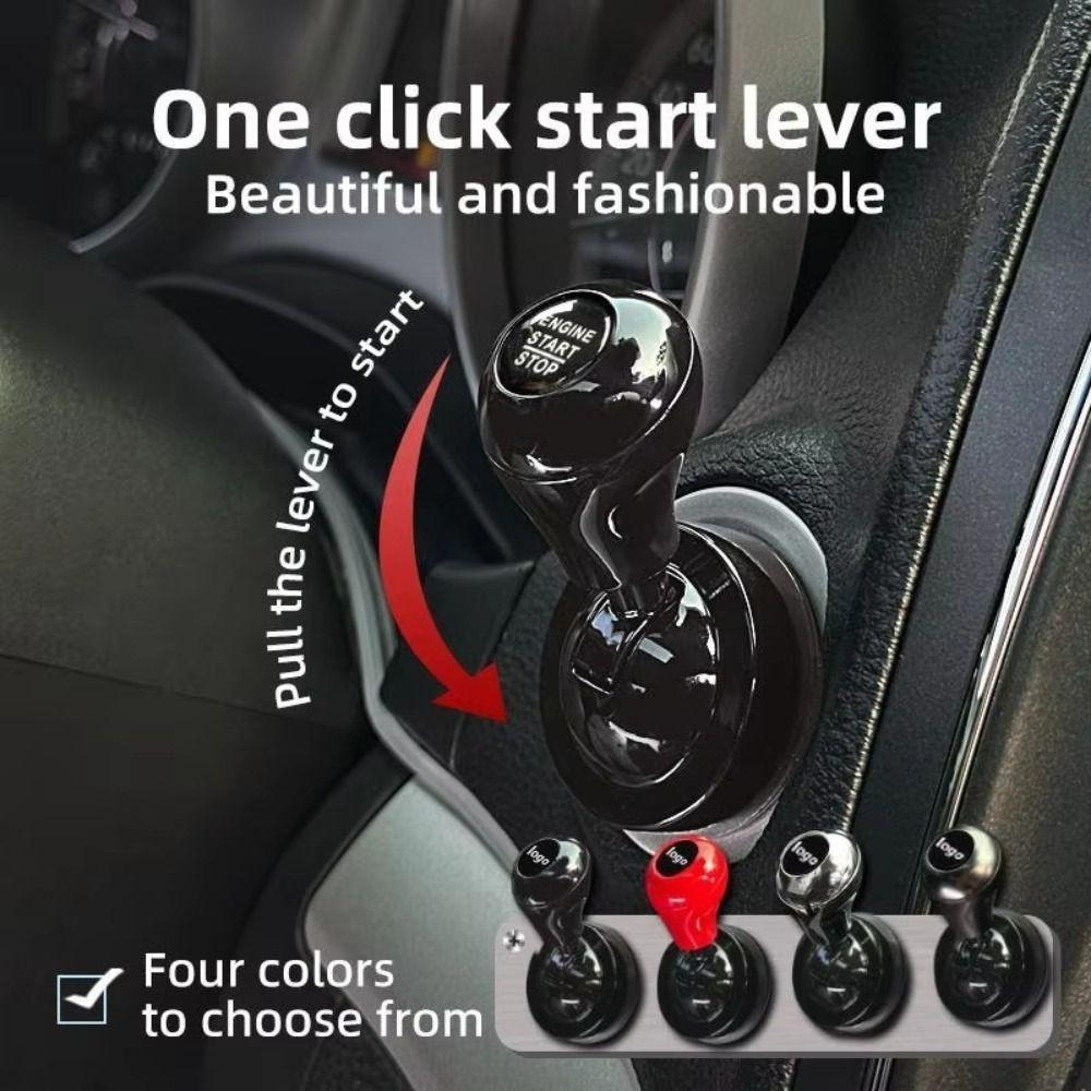 Zinc Zinc Alloy Material One-Start Button Retro Joystick Decoration Start Button Cover Automotive Decoration