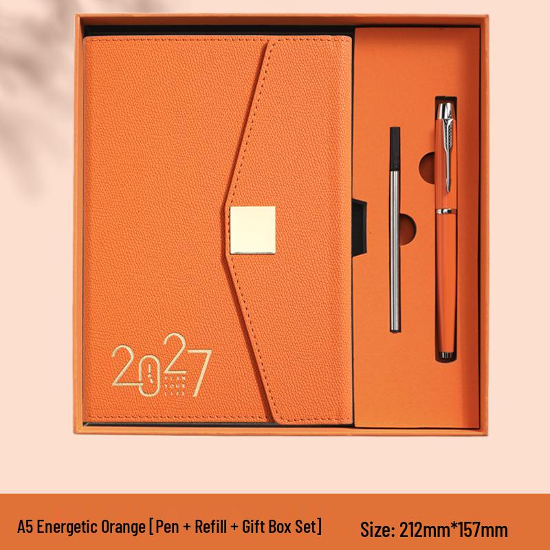 In-Stock 2026 Spanish-English A5 Planner 365-Day Gift Box Set