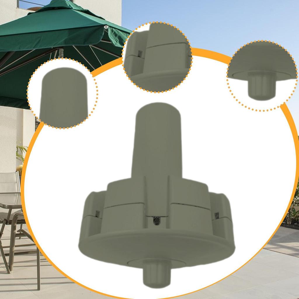Patio Umbrella Lower Tray Attachment Parasol Parts for Terrace Bar Outdoor