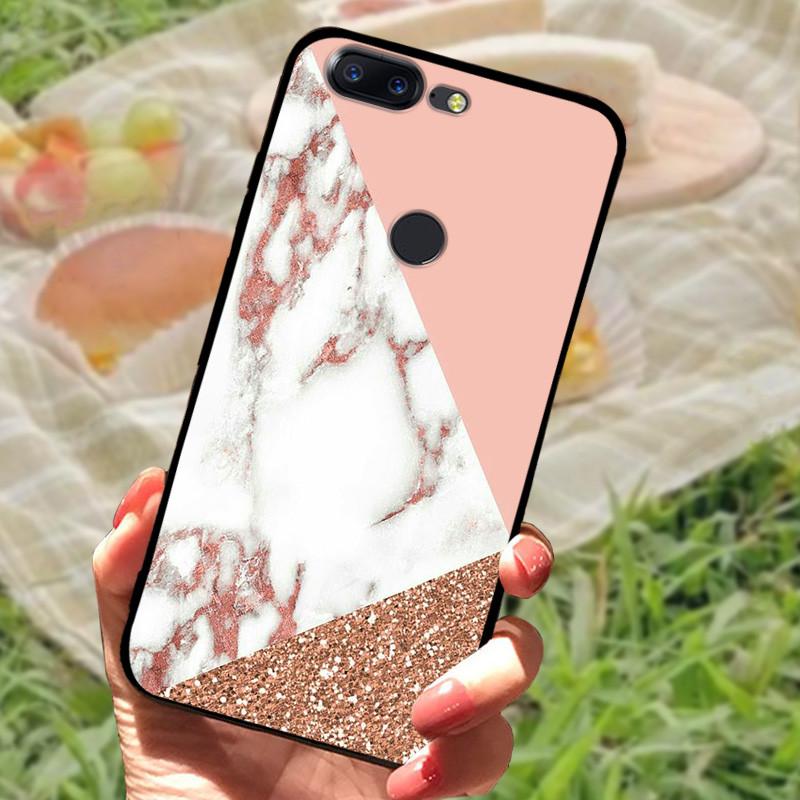 For Oneplus 5T Case OnePlus 6 Case Marble Silicon Soft TPU Cover For One Plus A5010 5 T OnePlus6 1 + 5T 1+5t Phone Cases Funda