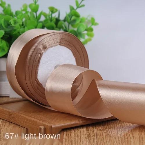 25Yards/Roll 6mm 10mm 15mm 20mm 25mm 40mm 50mm Silk Satin Ribbons for Gift Packing Christmas Party Decoration Fabric Crafts DIY