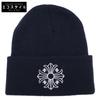 CHROME HEARTS [Buy It now/Domestically Authorized] CH Plus Logo Embroidered Beanie/knit Hat Hat NavyUsed