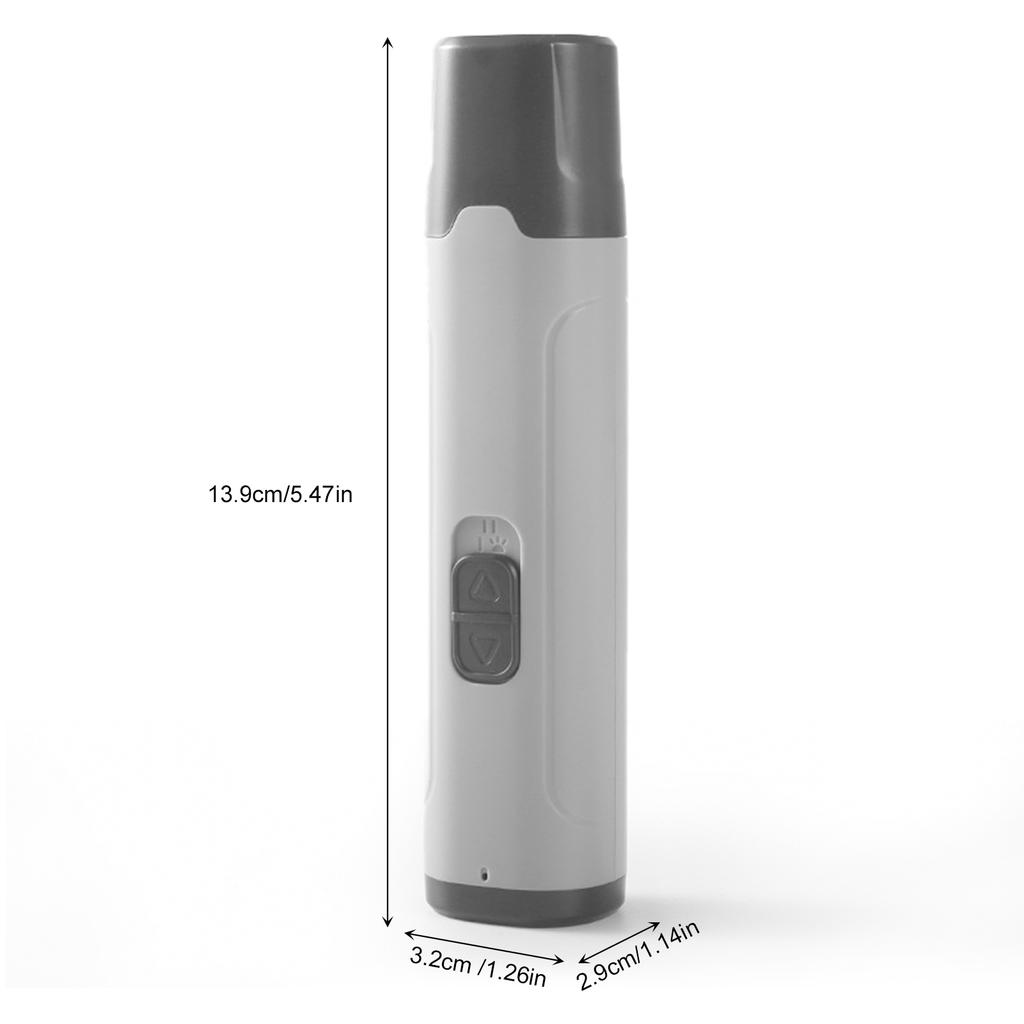 Smerigliatrice per unghie per animali domestici adatta per cani e gatti Cani grandi e piccoli USB silenzioso e con vibrazioni ridotte