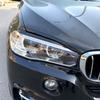Per BMW X5 X6 F15 F16 2014 2015 2016 2017 2018 Adesivi 3D Sopracciglia Palpebre Fari Anteriori Auto in ABS di Alta Qualità Nero Lucido