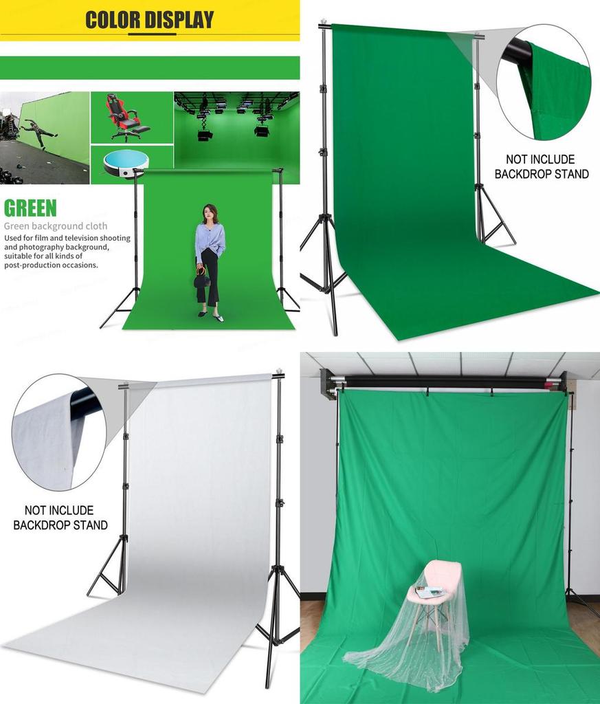 Hochwertiger Fotografie-Hintergrund Vorhang Glatter Musselin-Hintergrund für den professionellen Studioeinsatz