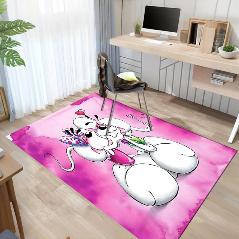 Love Between Friends Carpet For Playroom Bedroom Living Room Sofa Home Decorkids Game Area Rug Nonslip Floor Mat