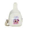 Cartoon Anime K-Pop Demon Hunters Printed Kawaii Chest Pack for Boy Girl Shoulder Bag Student Portable Crossbody Pouch Christmas Gift