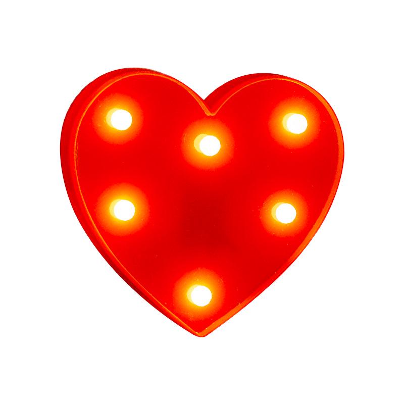 Romantic Proposal & Birthday Decor: LED Alphabet & Number Lights for Surprise Atmosphere