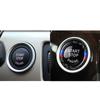 Auto Motor Start Stop Tlačítko Ozdobný kroužek Auta Styl příslušenství pro BMW řady 1/3/5 E87 E90 E60 320