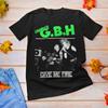 Chemise Coton Noir Charged GBH Give Note Fire Taille Unique Unisexe MM953