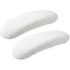 Armrest Slipcover Pads, Office Chair Arms Protector, Stretchable, Beige
