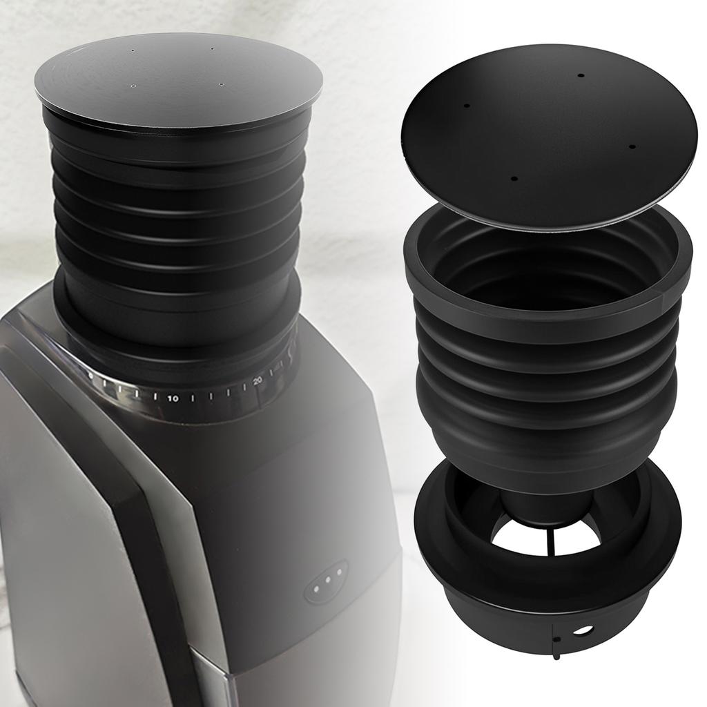 Baratza Encore Opakovaně použitelný násypník pro jednu dávku Černý mlýnek na kávu Čisticí nástroj Příslušenství Omezte odpad Udržujte čerstvost