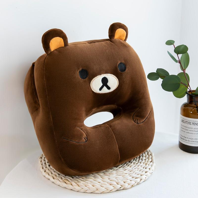 Multifunctional Nap Pillow Plush Toy Student Lying Pillow Can Be Inserted Into the Throw Pillow Office Pillow Hand Warm Two-in-one