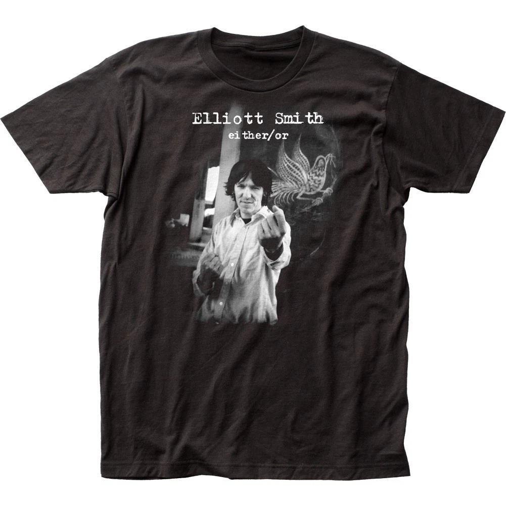 

Elliott Smith Either Or Mens T Shirt Music Classic Rock Band Tee New Black L