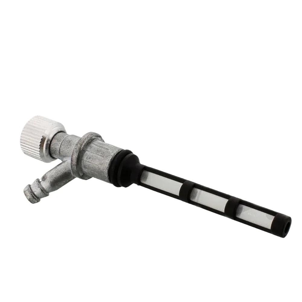 Fuel Petcock Valve Shut-Off Switch for Piaggio Ape 50 FL FL2 FL3 Europa Tank Fuel Tap with Filter OEM Replacement Fuel System Fittings7