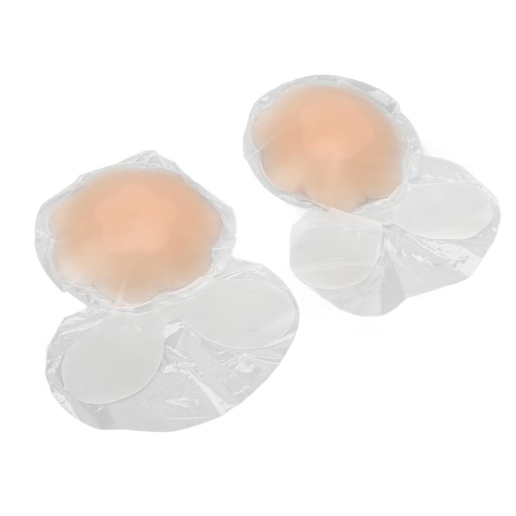 Nipples Covers Professional Portable Women Silicone Reusable Breast Lift Pasties for Swimming Daily Life