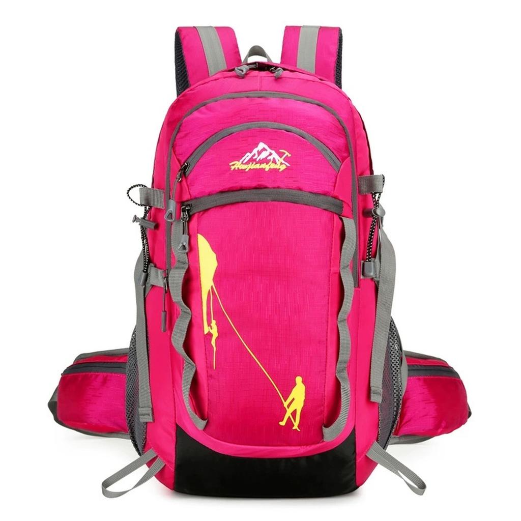 Outdoor Sports Short Distance Trip Backpack Mountaineering Duffel Bag Camping Travel Knapsack Climbing Hiking Hydration Rucksack