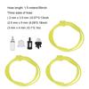 1.5 Meters 3 Sizes Fuel Line Hose With Snap In Primer Bulb, Fuel Filter Fit For Zama Stihl