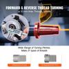 Metal Lathe Machine, 7'' x 13.78'', Precision Benchtop Power Metal Lathe, 0-2200 RPM Continuously Variable Speed, 500W Brush Motor Metal Gears, with