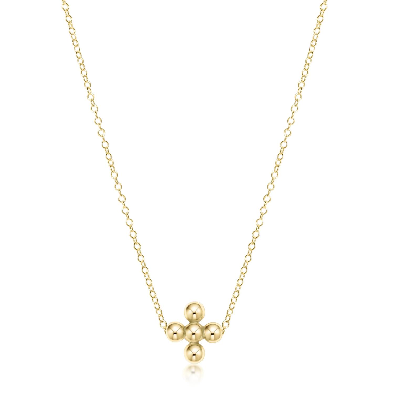 

Vlen Christian Cross Necklace Gold Plated Stainless Steel Chain for Women Jewelry Elegant Hypoallergenic Durable Faith Inspired