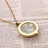 Necklace Magnifying Glasses Pendant Copper Alloy Pendant for Grandparents To Provide The Best Gift