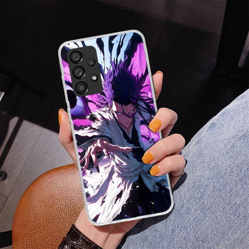 Aizen Sousuke Bleach Phone Case For Samsung Galaxy A52 A32 A22 A12 A51 A31 A50S A30S A20S A10S Note 20 Ultra 10 Plus S10 A72 A71