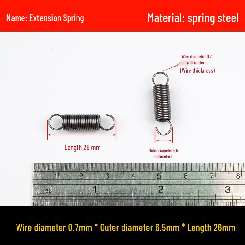 Stainless Steel Spring Hook for Microwave Oven Handle, Wire Diameter 0.6/0.7