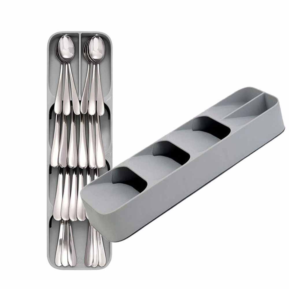 Practical Drawer Organizer Tray Spoon Cutlery Separation Finishing Storage Box Cutlery Organizer
