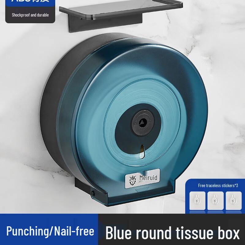 Wall-Mounted Waterproof Jumbo Toilet Paper Dispenser for Hotel Bathrooms