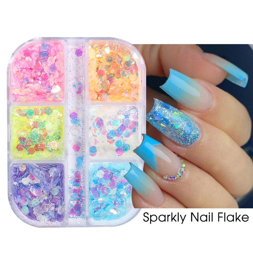 Nail Glow Powder Super Bright Multi-effect Luminous Nail Polish Powder