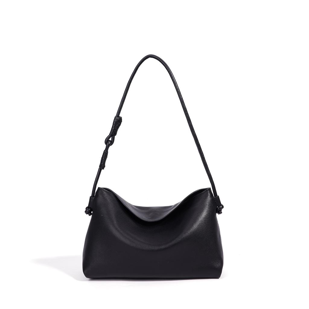 Simple and High-end Shoulder Bag, Exquisite and Lazy Sheepskin, Portable Underarm Bag, Versatile Commuter Messenger Bag.