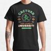 Cactuar Running Final Fantasy Gift T Shirt for RPG Gamer 100 Cotton Tee Mens Short Sleeve Graphic Clothes All Size Tops