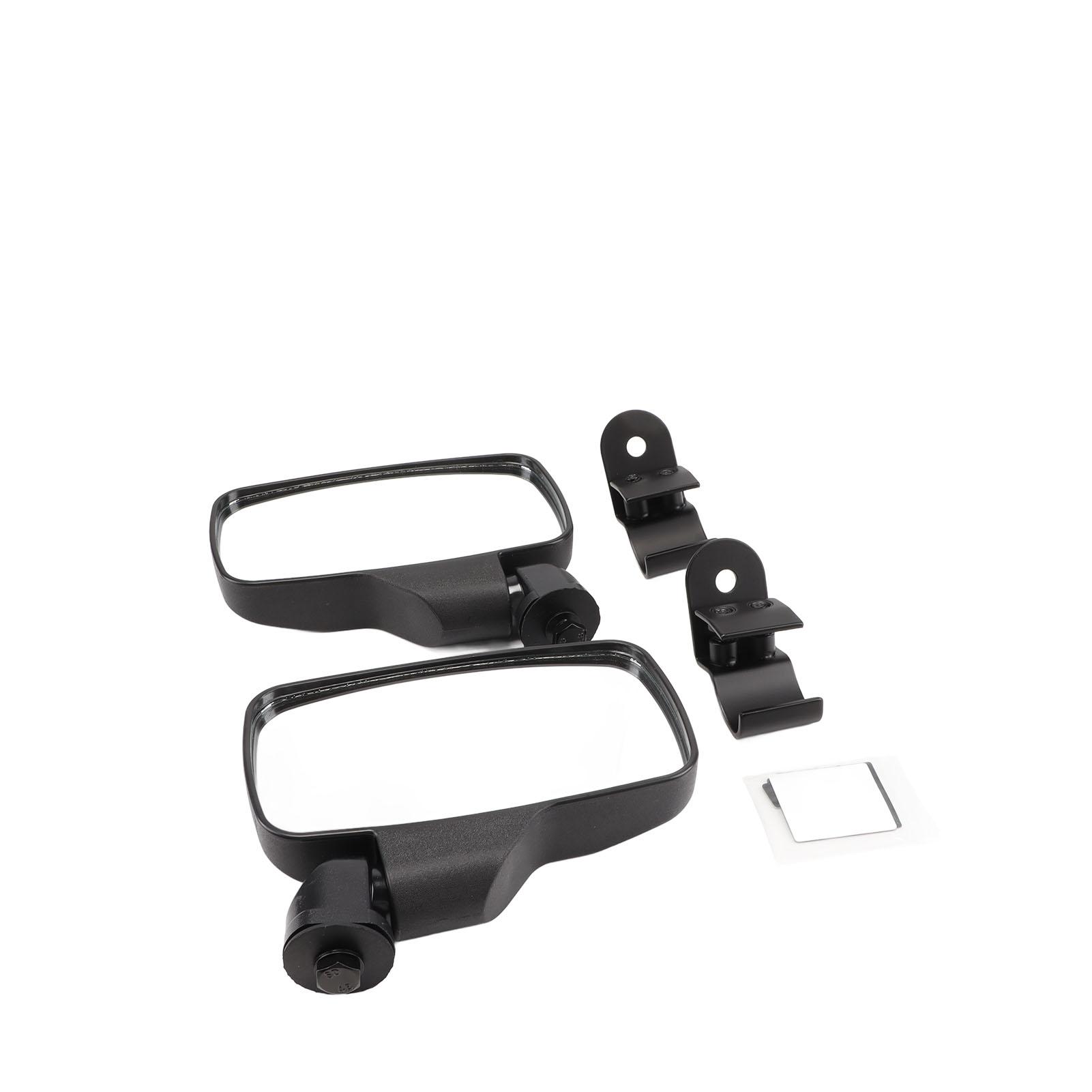 2 PIÈCES Miroirs Latéraux UTV Visibilité Améliorée Miroir Convexe Anti-Éblouissement Miroirs Rétroviseurs Latéraux HD ATV Remplacement pour     1000   900