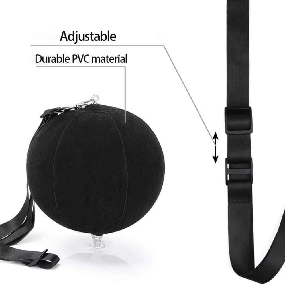 Air Pump Smart Impact Ball Adjustable Lanyard Golf Training Aids Posture Training