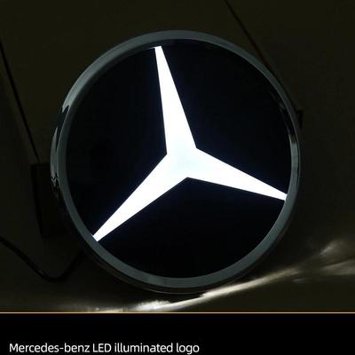 Auto Voor Grille Ster Embleem LED Verlicht Logo Wit Licht Voor Mercedes Benz C117 W204 W205 W213 W253 W166 W176 GLA GLAE