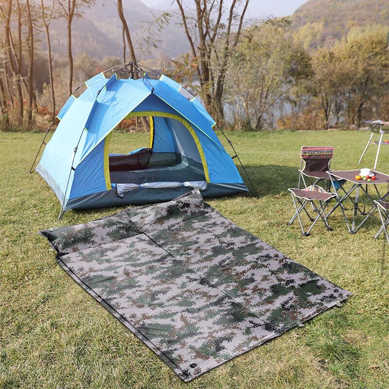 Hanlemeitu Double Self-Inflating Camping Sleeping Pad HL-0506