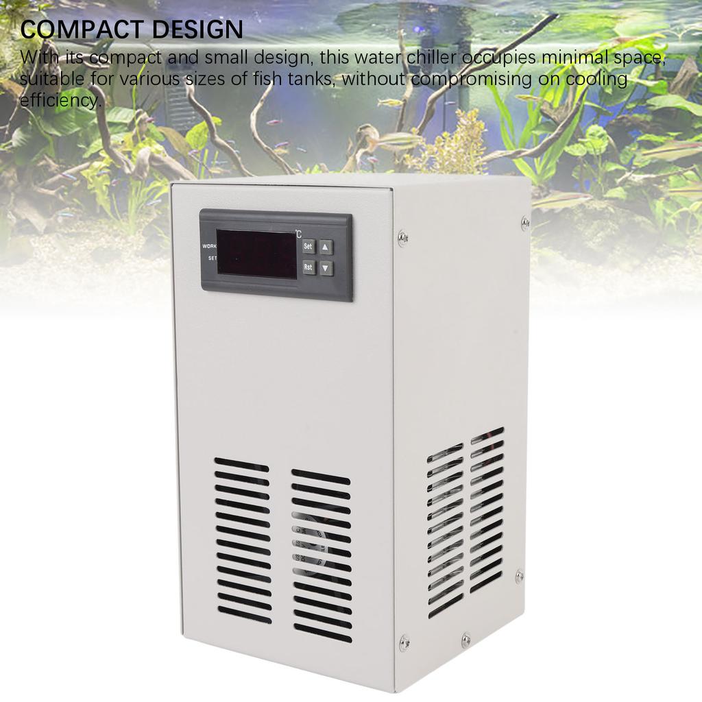 Aquarium Chiller Constant Temperature Silent Electronic Refrigerator Water Chiller Cooling System for Fish Tank