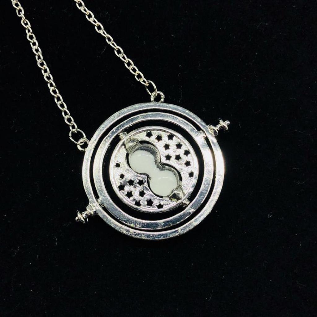 Hermione Granger Turner Pendant Necklace Hourglass Collar Jewelry